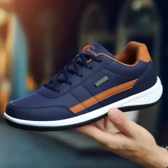 CloudWalks™ | Leren orthopedische herenschoenen
