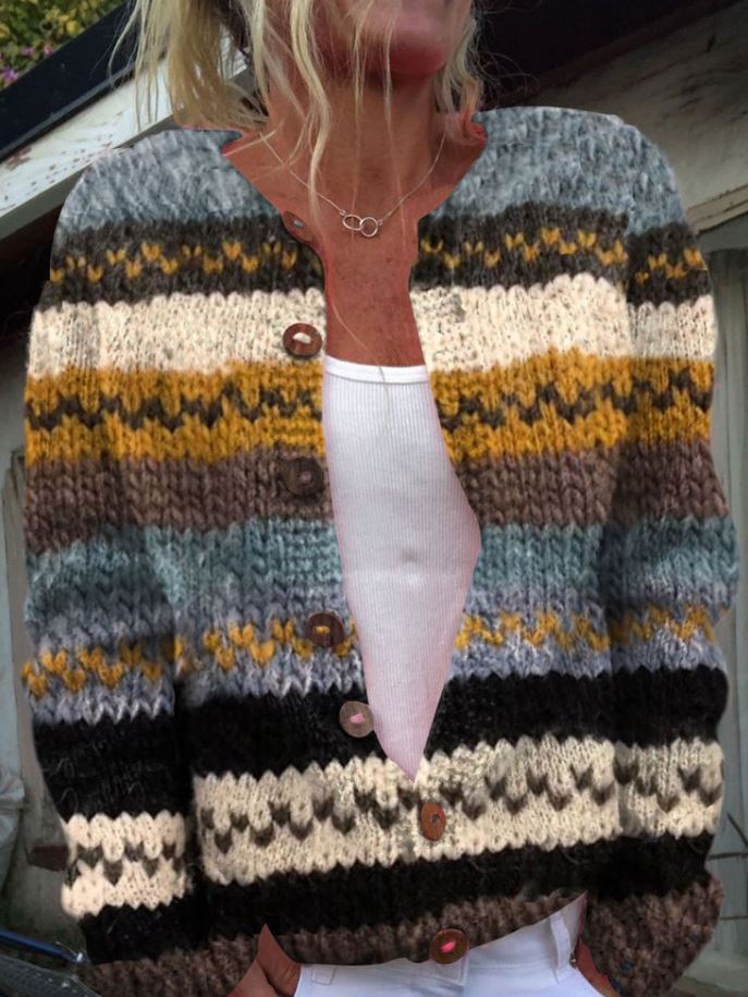 Zaddie | Gestreept vest