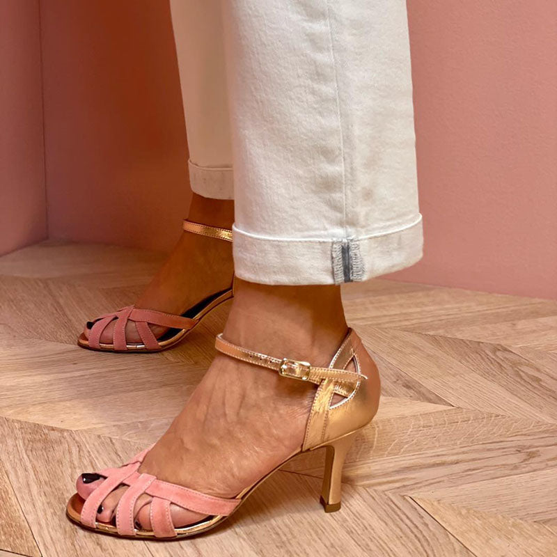 Mirano™ | Elegante open teen stiletto's voor een verfijnde stijl