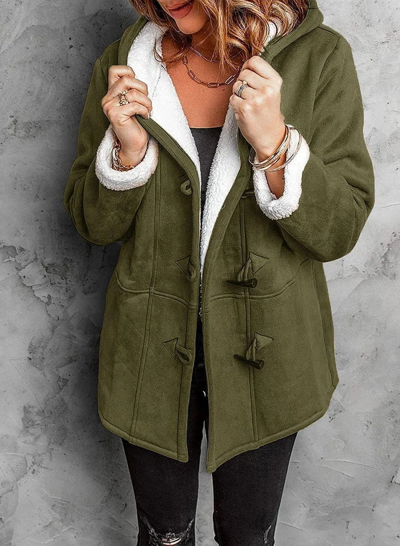 Mara | Dames Fleece Jack met Capuchon