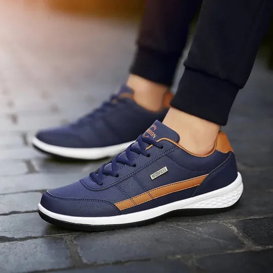 CloudWalks™ | Leren orthopedische herenschoenen