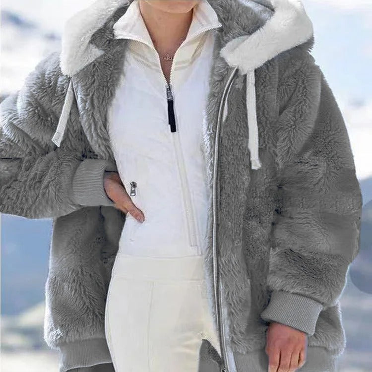 Fiona | Zachte fleece jas