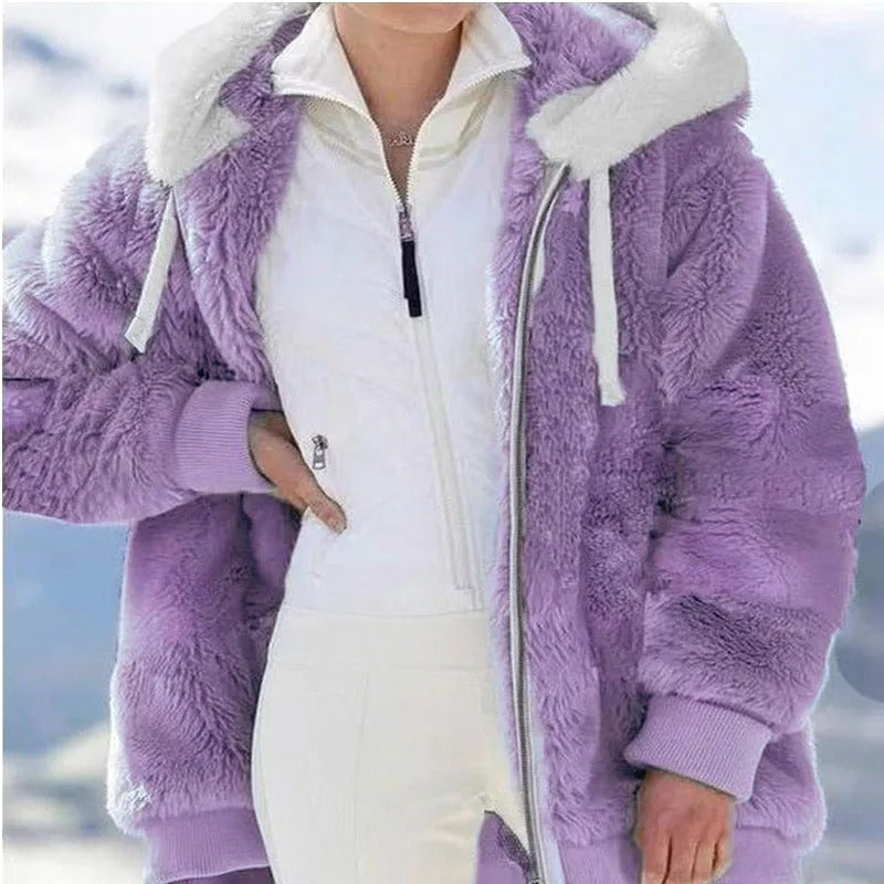 Fiona | Zachte fleece jas