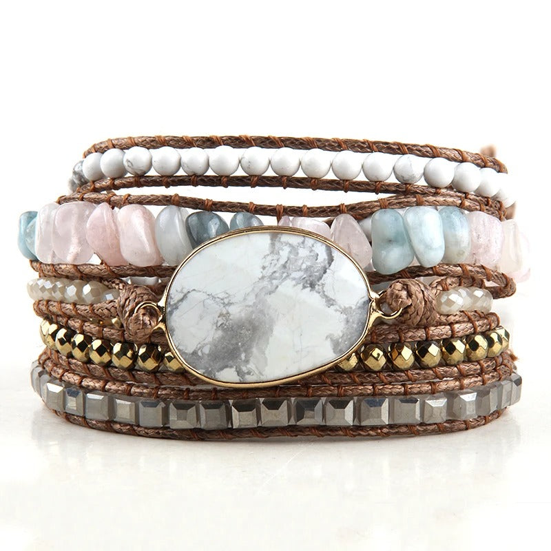 Linde | Bohemian Wikkelarmband