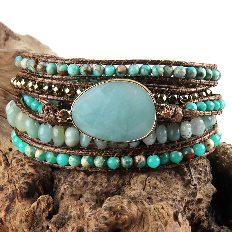 Linde | Bohemian Wikkelarmband