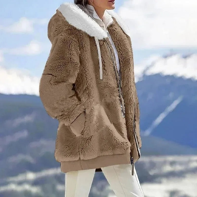 Fiona | Zachte fleece jas