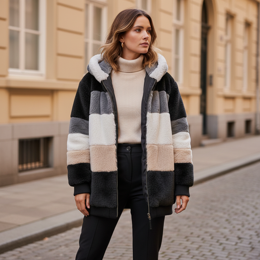 Charlotte | Premium warme jas met capuchon