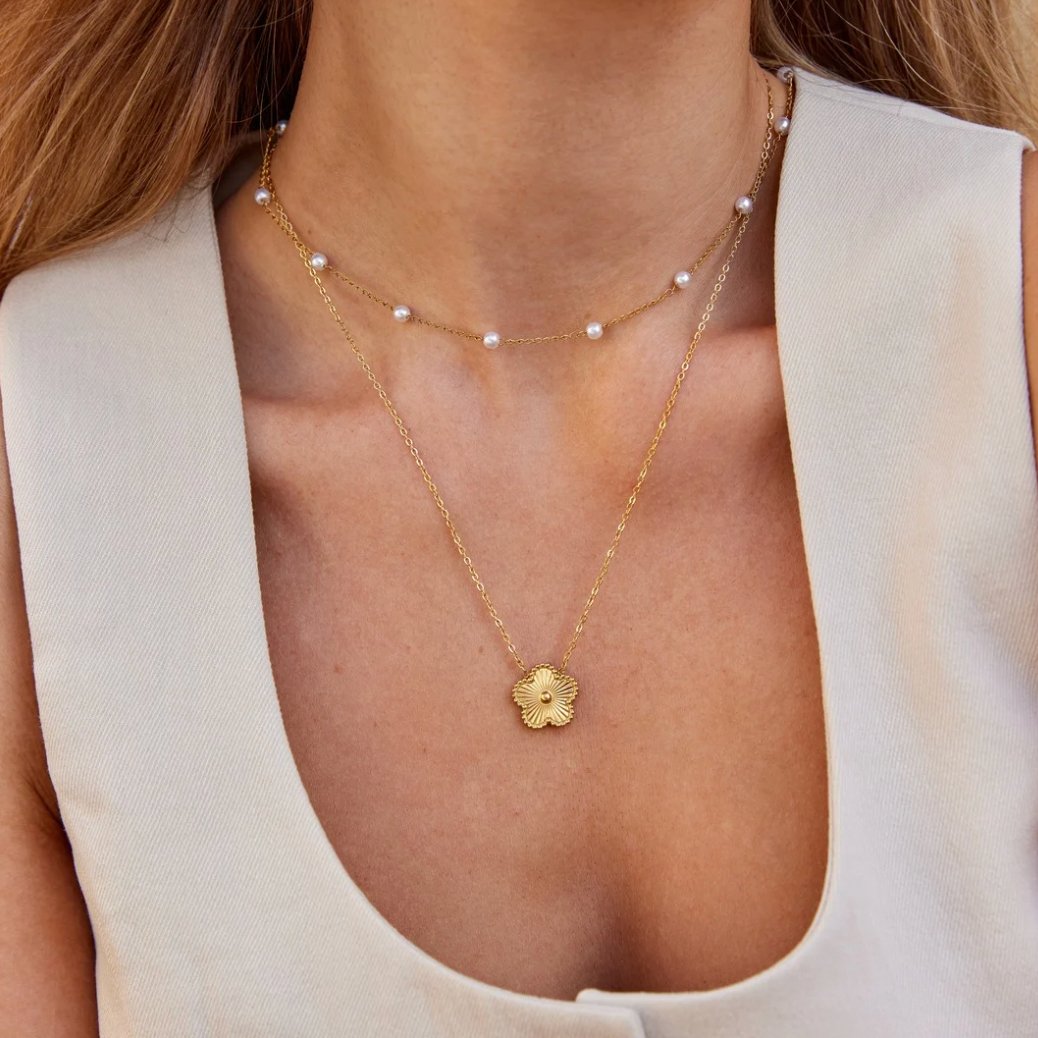 Collier Nura met Parel