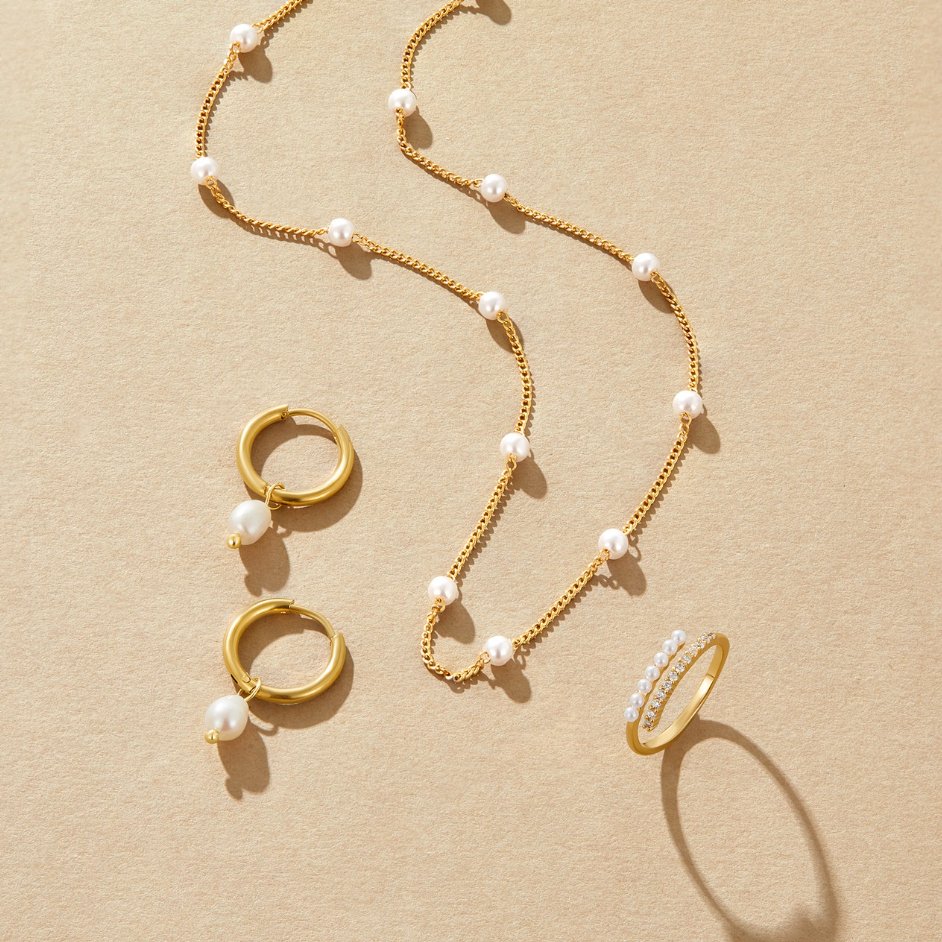 Collier Nura met Parel