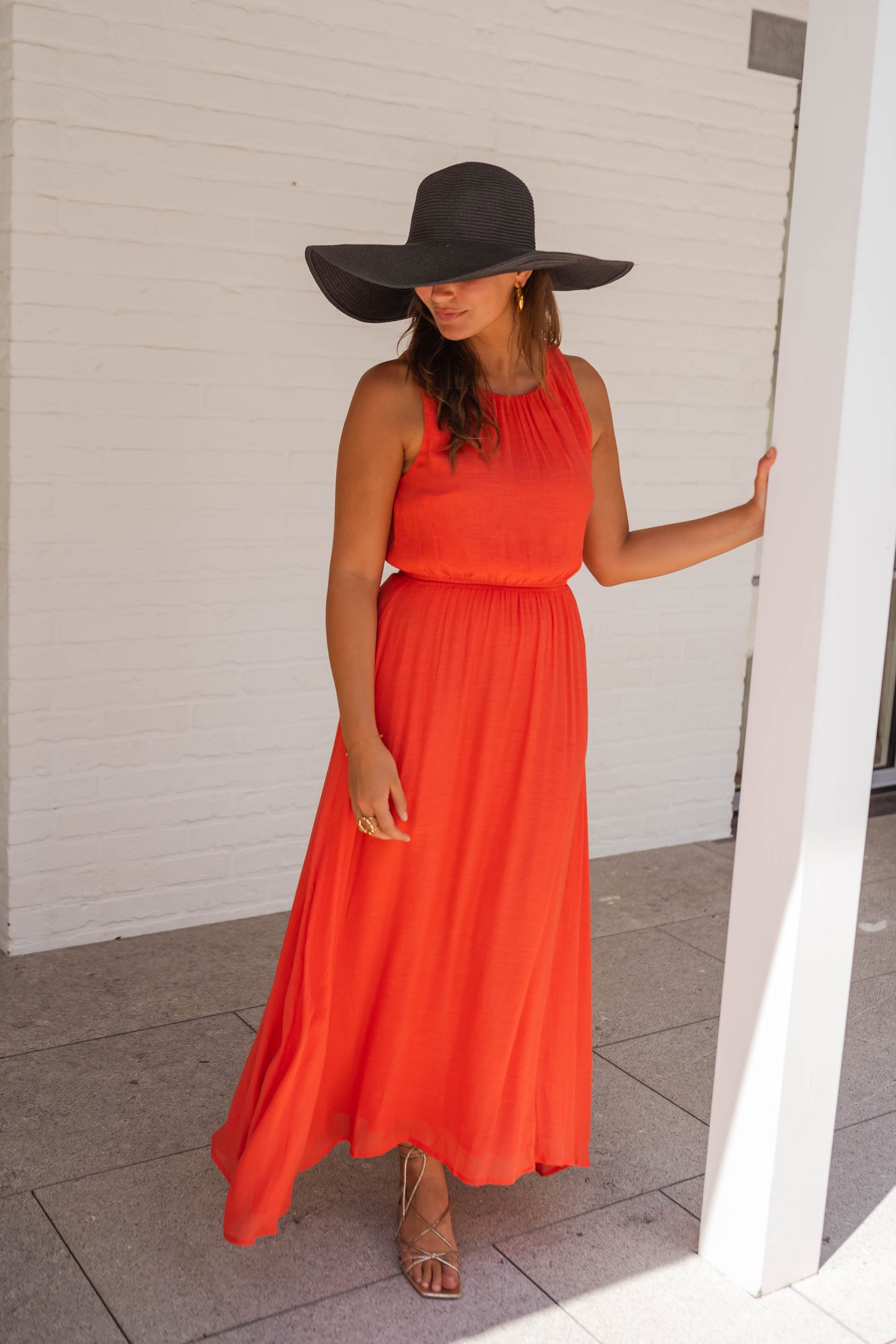 LISA™ | De Zomerjurk in Stralend Oranje