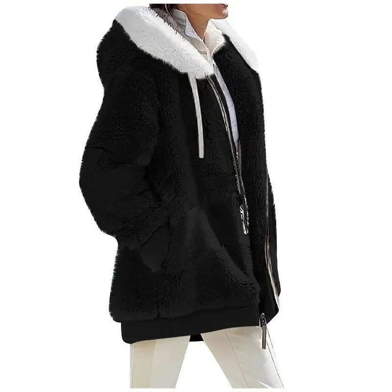 Fiona | Zachte fleece jas