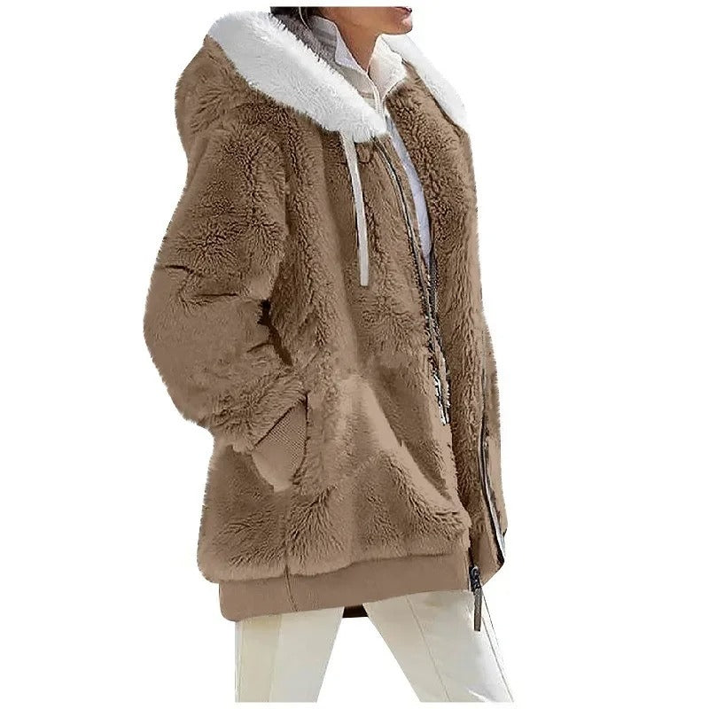 Fiona | Zachte fleece jas