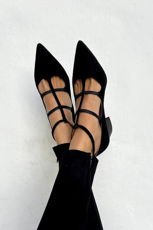 BENEDETTA | Elegante puntige veterschoenen voor een verfijnde uitstraling