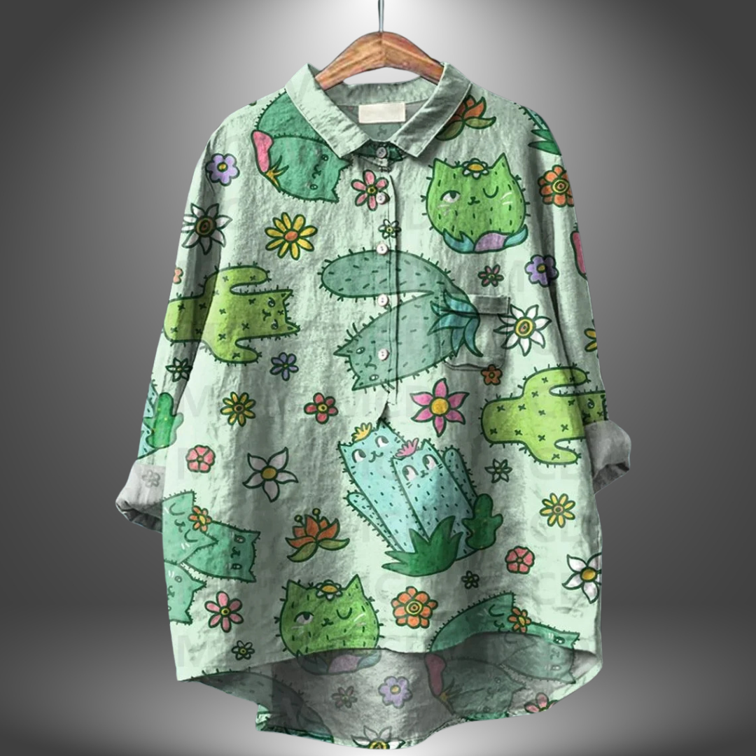 Hilda | Blouse met bloemenprint