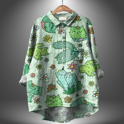 Hilda | Blouse met bloemenprint
