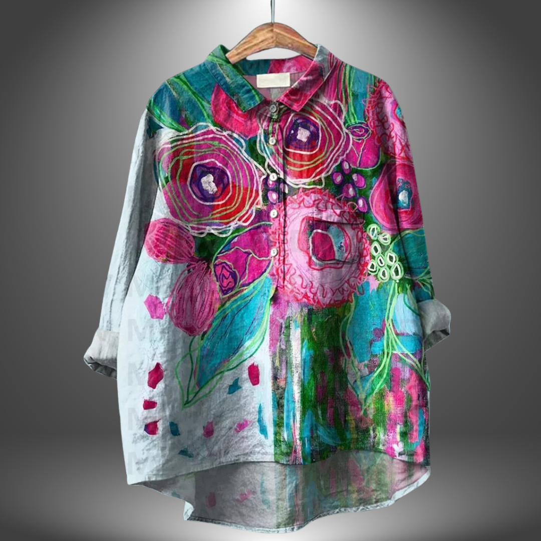 Hilda | Blouse met bloemenprint