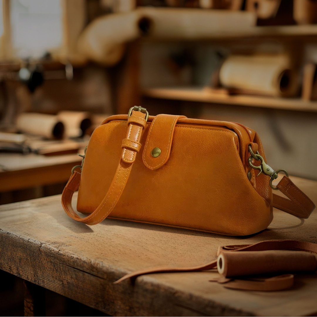 Velissa | Trendy Leren Tas