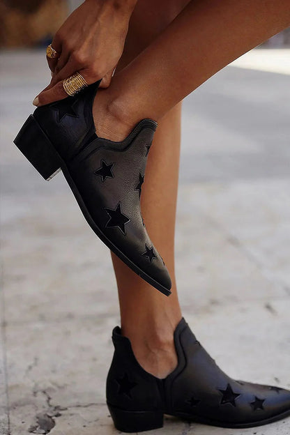 STELVIA | TEXAAN BOOTS MET STERRREN