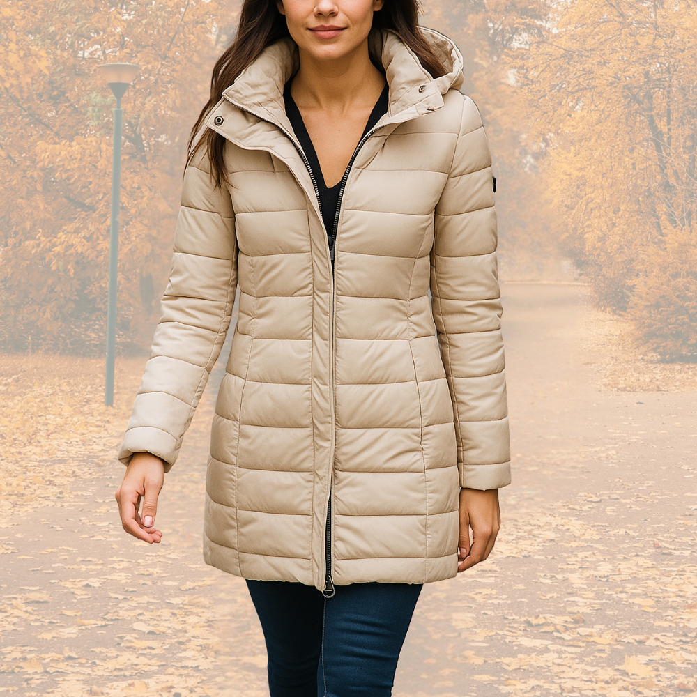 Camille | Stijlvolle parka met warme binnenvoering