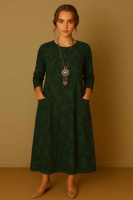Lea | Casual maxi-jurk