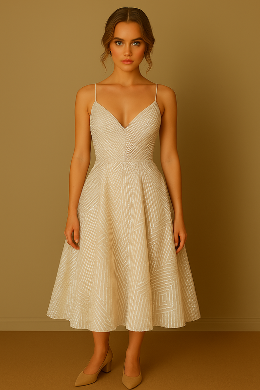 Lucie | Elegante jurk met open rug