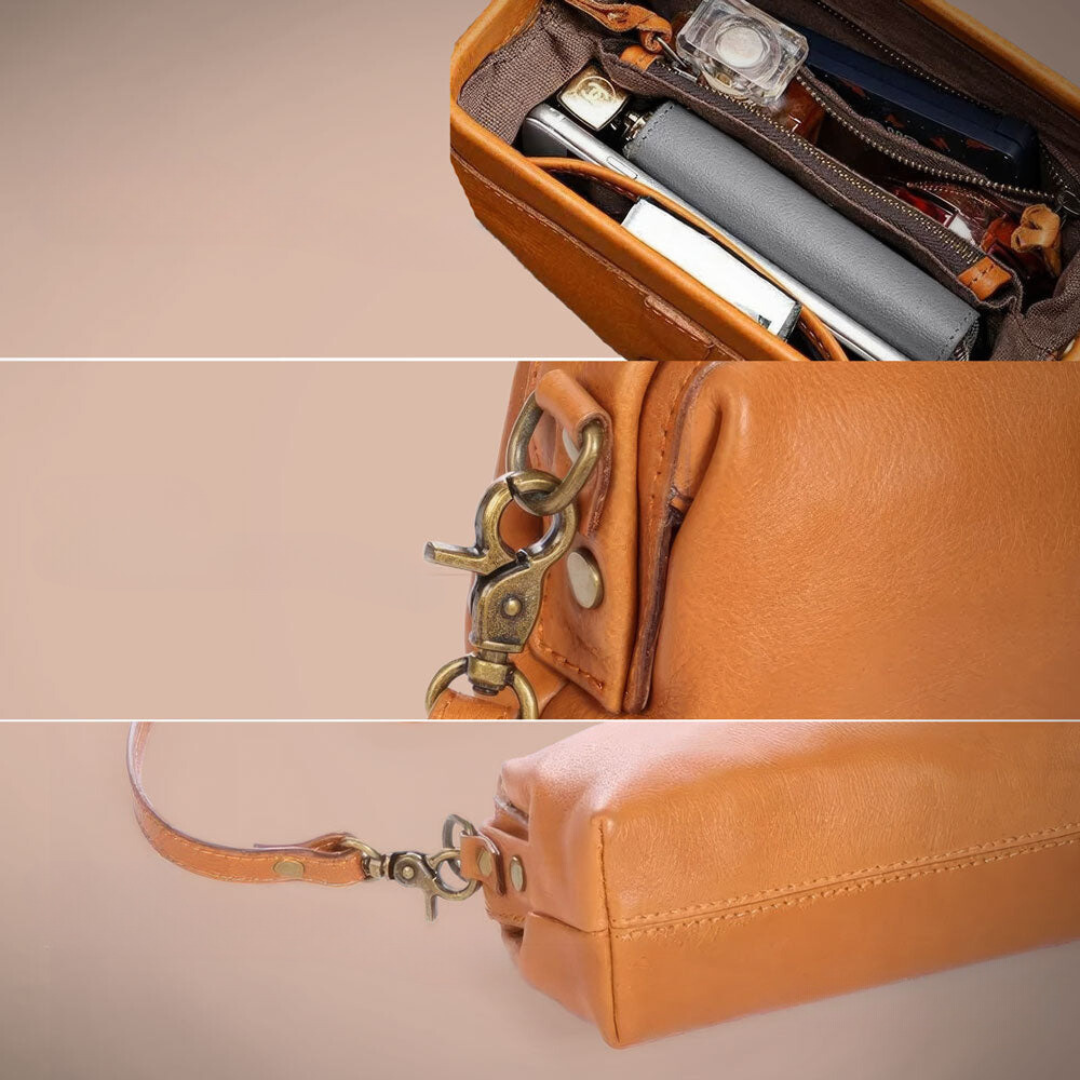 Velissa | Trendy Leren Tas
