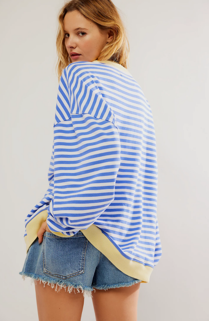 Mana | Gestreepte Oversized Trui