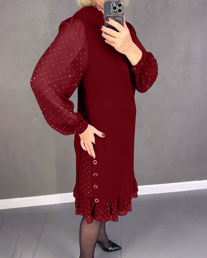 Shelly | Elegante Polka Dot Jurk