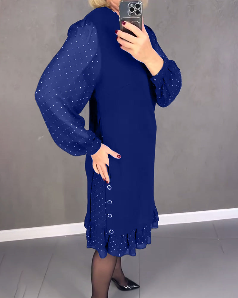 Shelly | Elegante Polka Dot Jurk