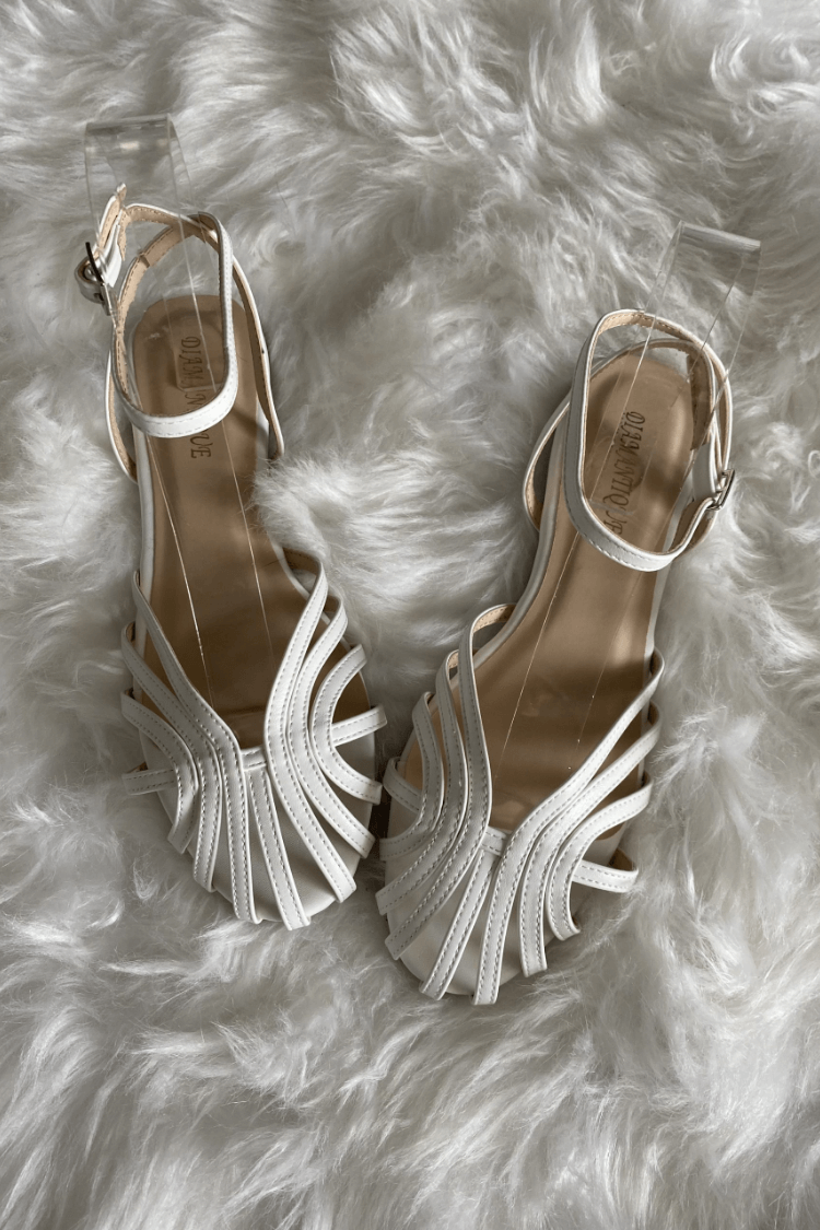 GINEVRA | Elegante Ballerina met Vlecht Detail voor een Verfijnde Look