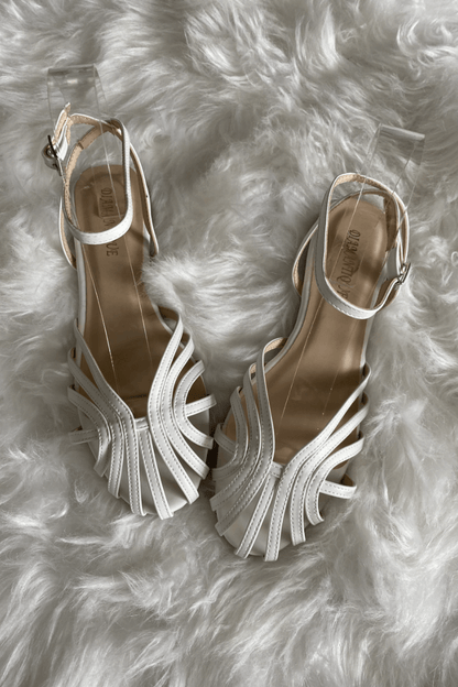 GINEVRA | Elegante Ballerina met Vlecht Detail voor een Verfijnde Look