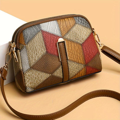 Luna | Mini Patchwork Schoudertas