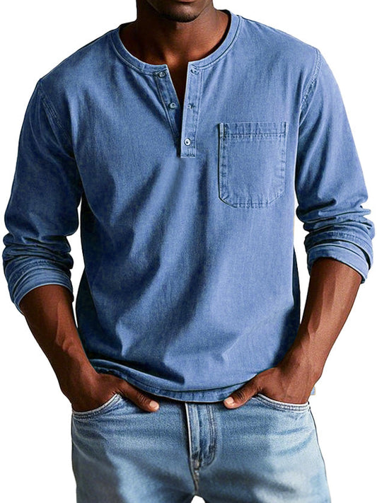 Andrew | Klassiek shirt met lange mouwen