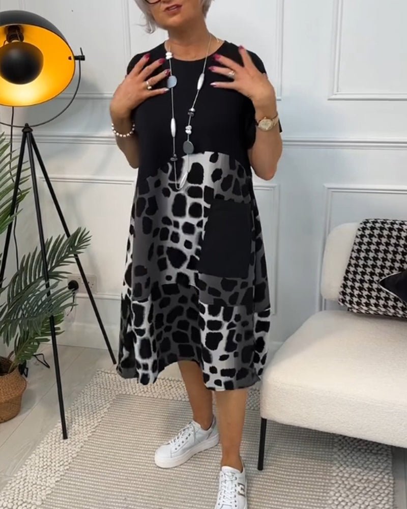 Cassandra | Vrouwen Elegante Midi Jurk