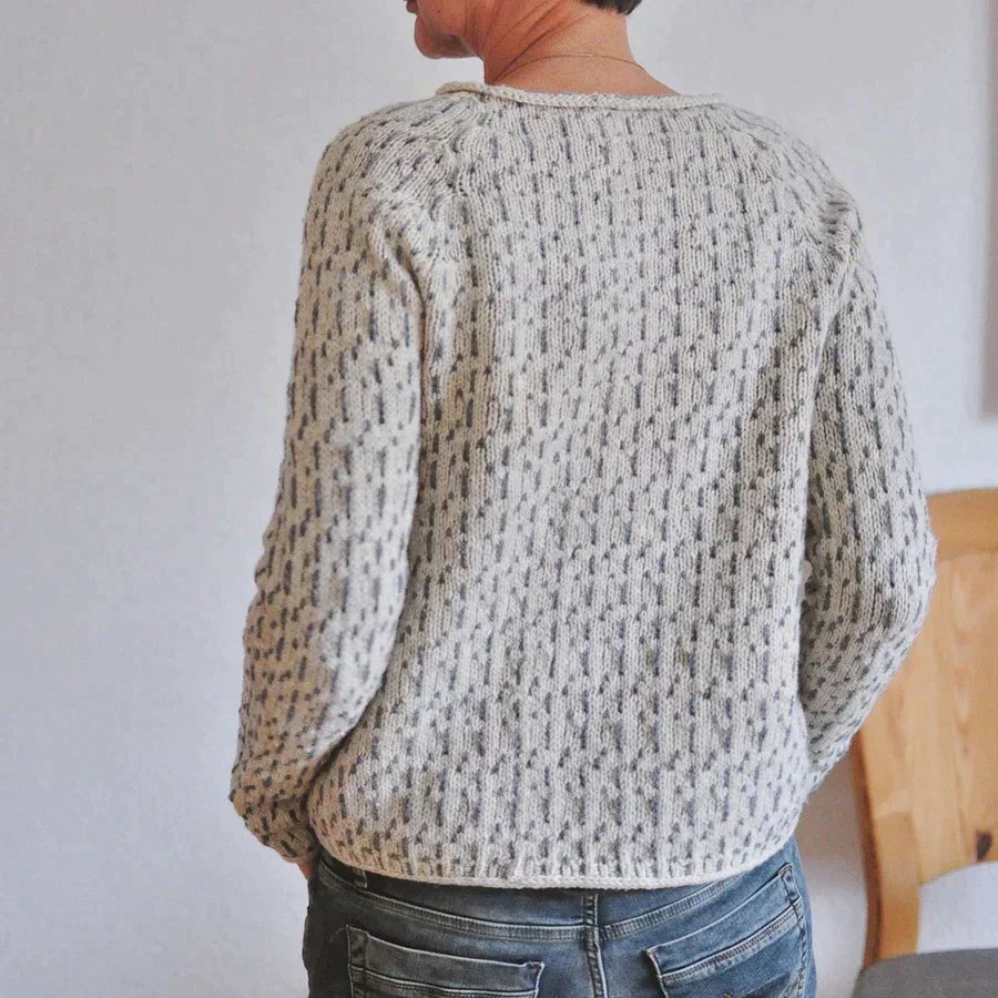 Aleana | Elegante Grijze Trui voor Dames