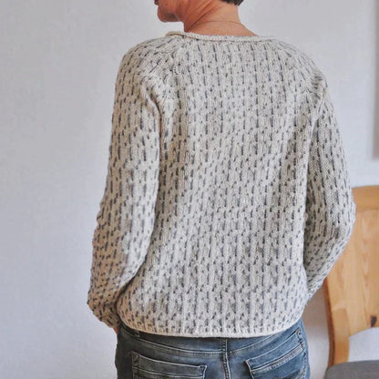 Aleana | Elegante Grijze Trui voor Dames