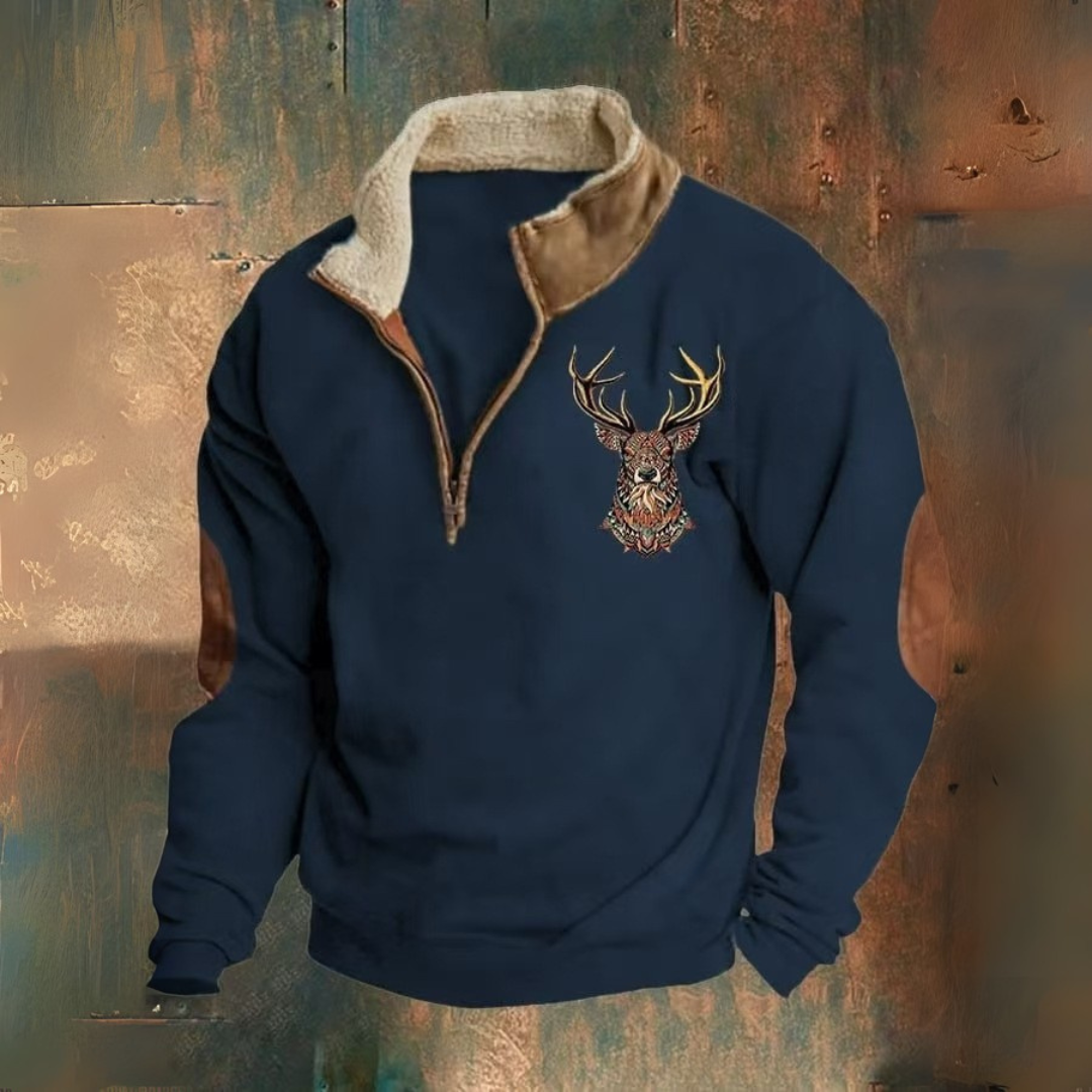 Laurent | Elegante Quarter Zip Trui