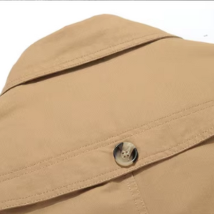 Elegante Gevoerde Trenchcoat