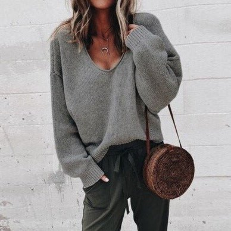 Andrea | Oversized Vrijetijdspullover Voor Dames