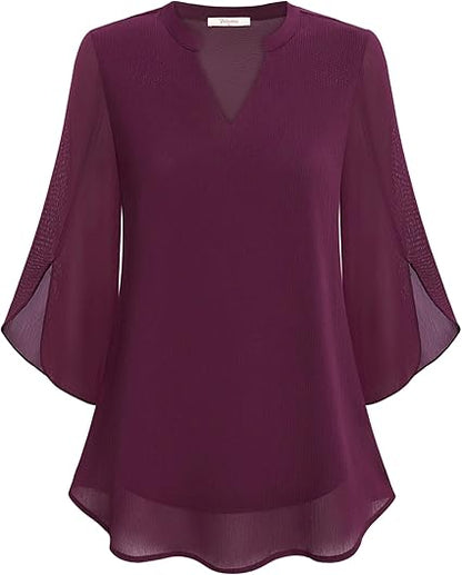 Luchtige, stijlvolle blouse
