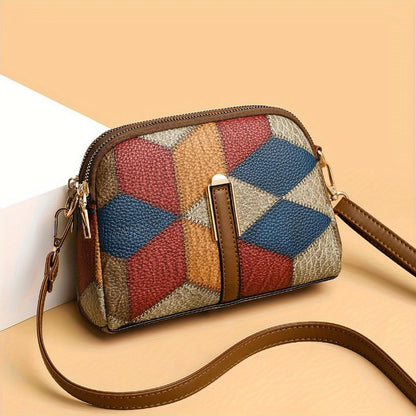 Luna | Mini Patchwork Schoudertas