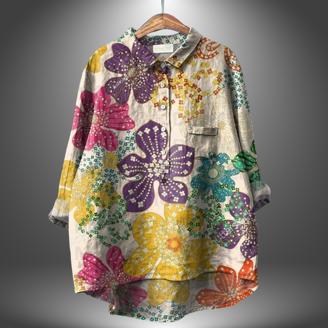 Hilda | Blouse met bloemenprint