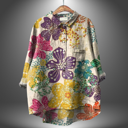 Hilda | Blouse met bloemenprint