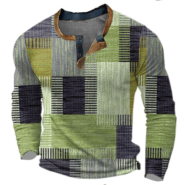 Fred | Kleurrijke patchwork trui