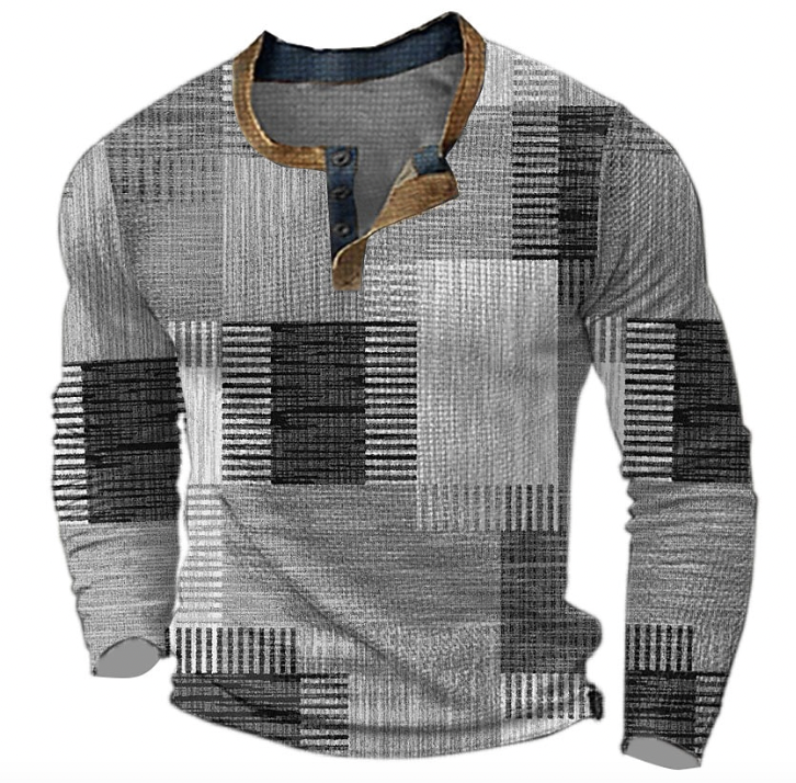 Fred | Kleurrijke patchwork trui
