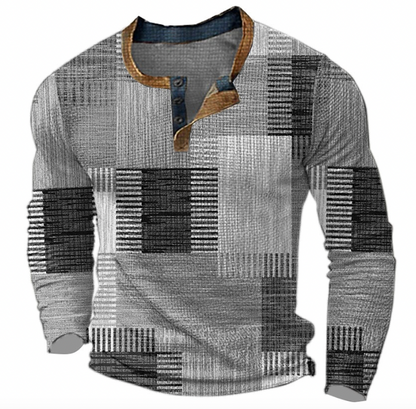 Fred | Kleurrijke patchwork trui