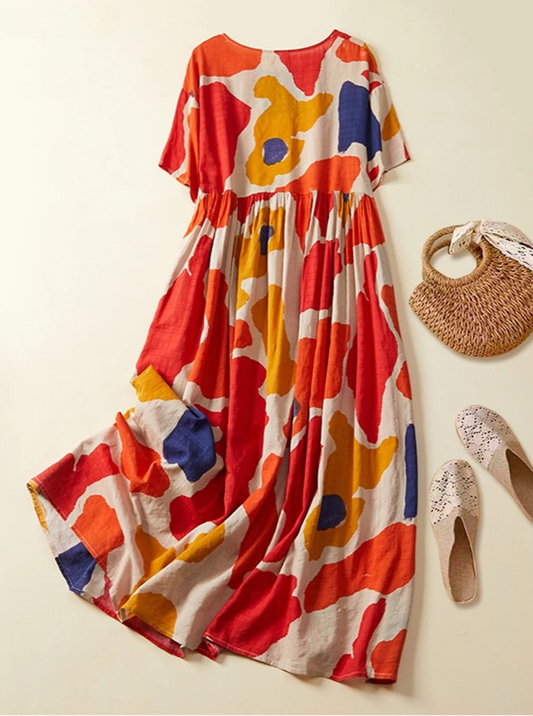 Britney | Plus-size maxi-jurk