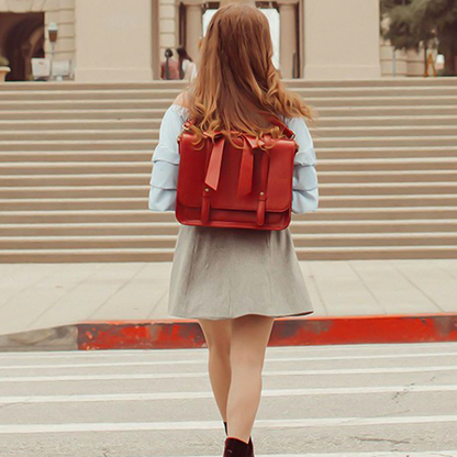 Roze | Trendy Leren Tas