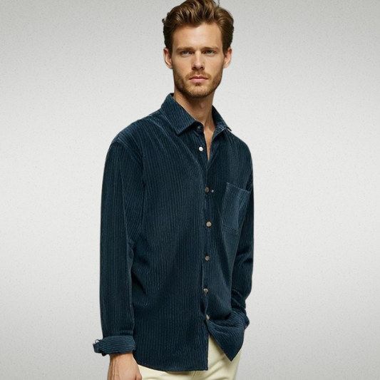 Rein | Casual corduroy overhemd