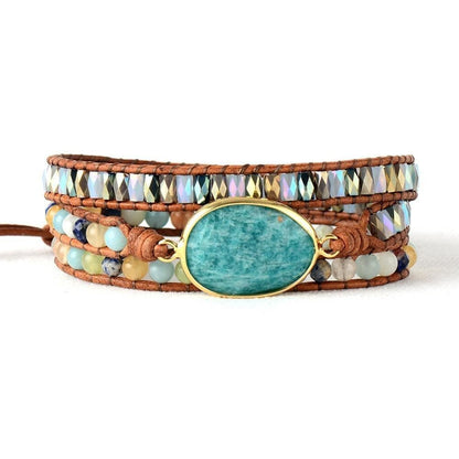 Yara | Natuurlijke Oceaansteen Armband